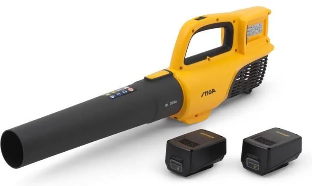 Stiga BL 300e Bladblazer 500W - 2x 4000mAh Accu