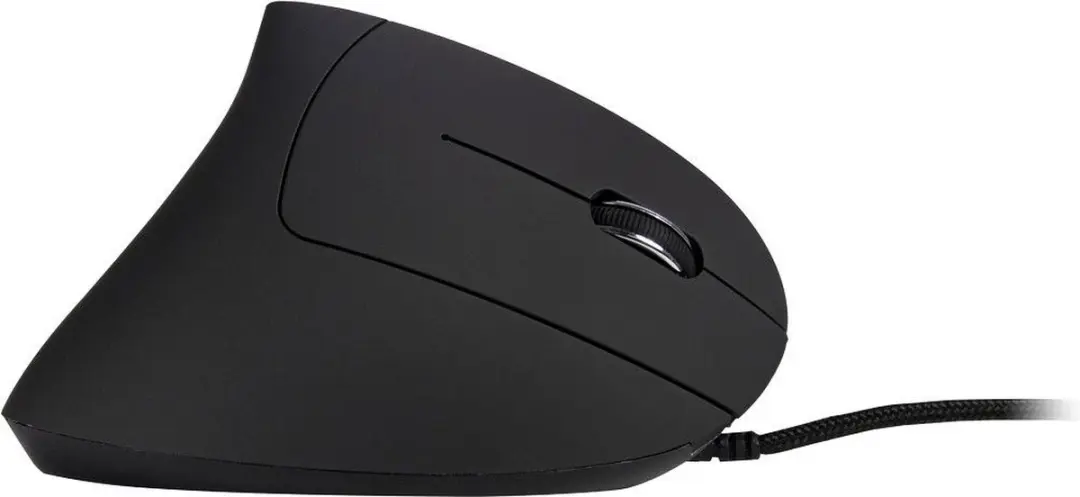 Intertech KM-206WR Muis - 2400 DPI - Rechtshandig - Zwart/Blauw