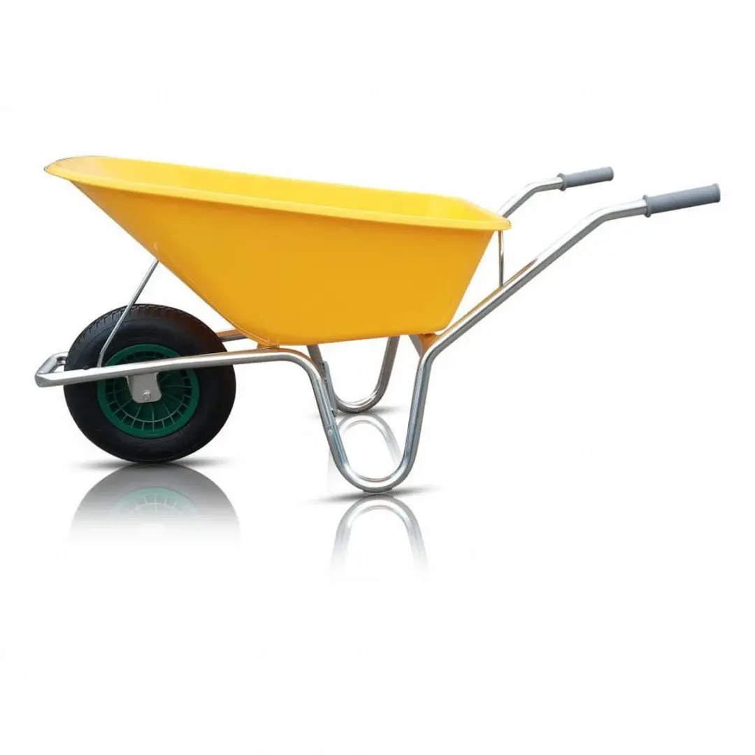 Little Jumbo Hummer Bouwkruiwagen 100L - Geel