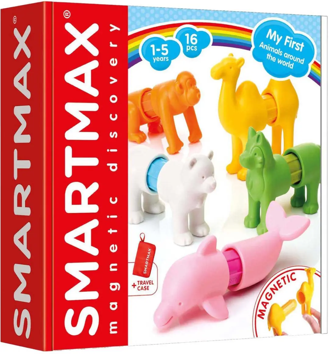 SmartGames My First Animals Around The World Magnetisch Speelgoed - 18-delig