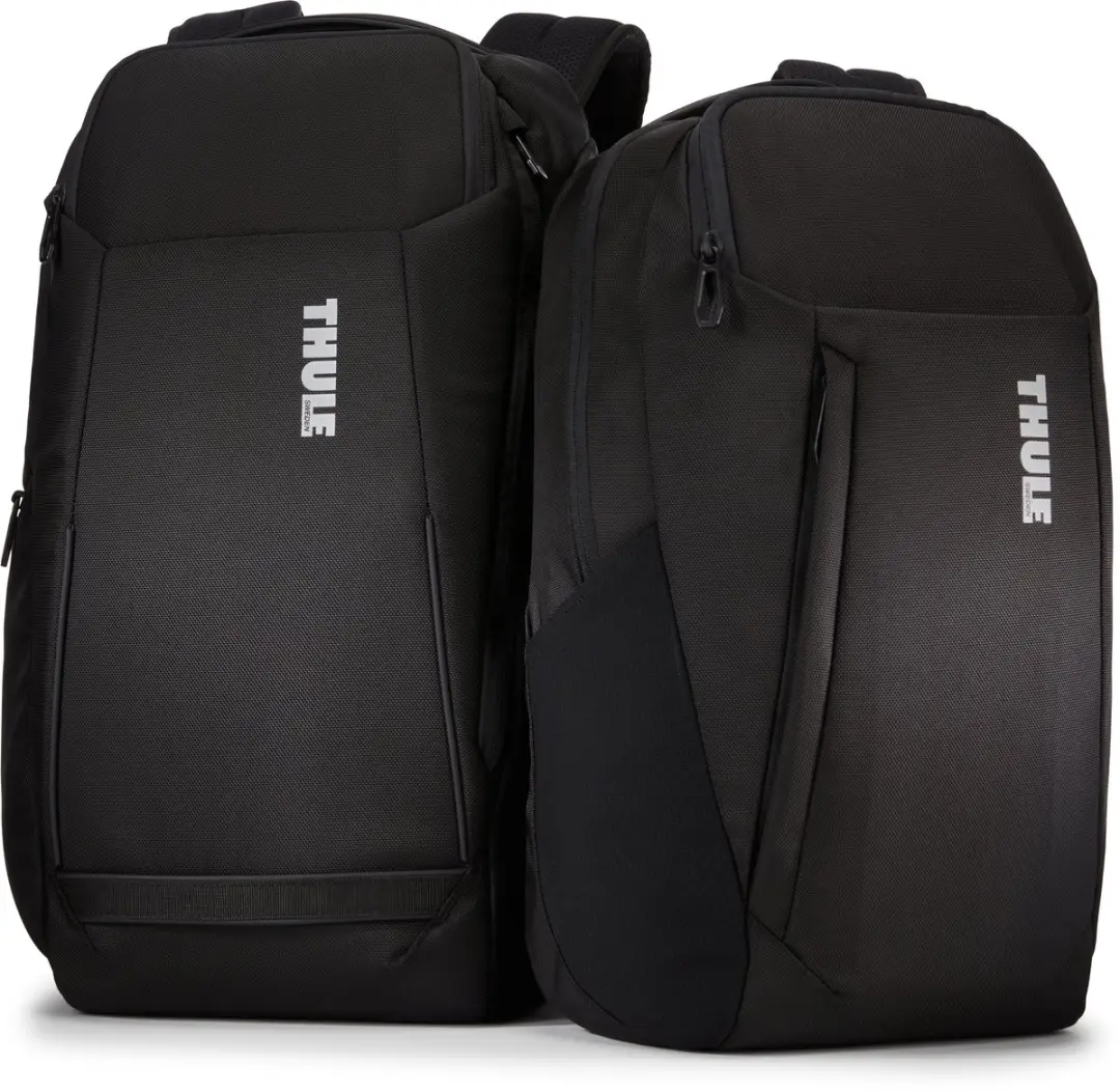 Thule Accent Recycled Backpack 20L - 12 inch Laptopvak - 4 Vakken - Zwart