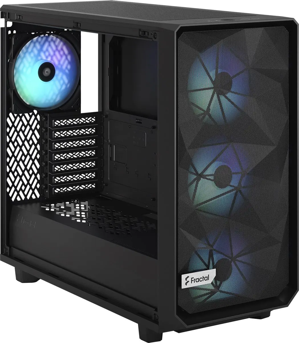 Fractal Design Meshify 2 Lite ATX Behuizing - Zwart