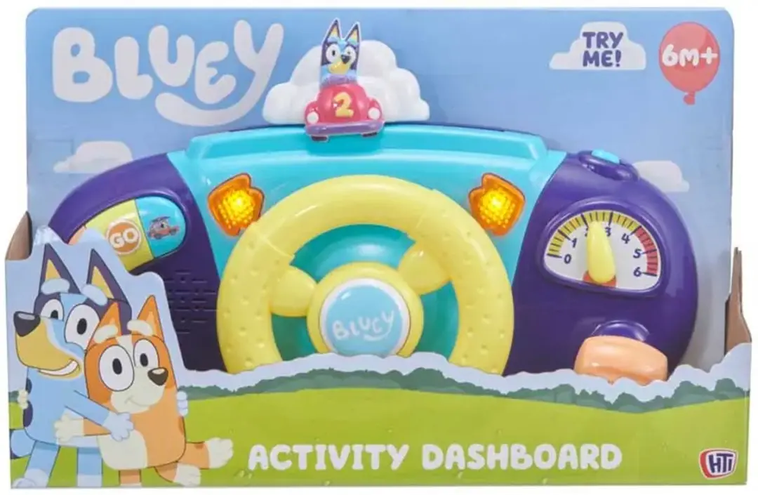Bluey Interactief Stuurwiel Speelgoed - Meerkleurig