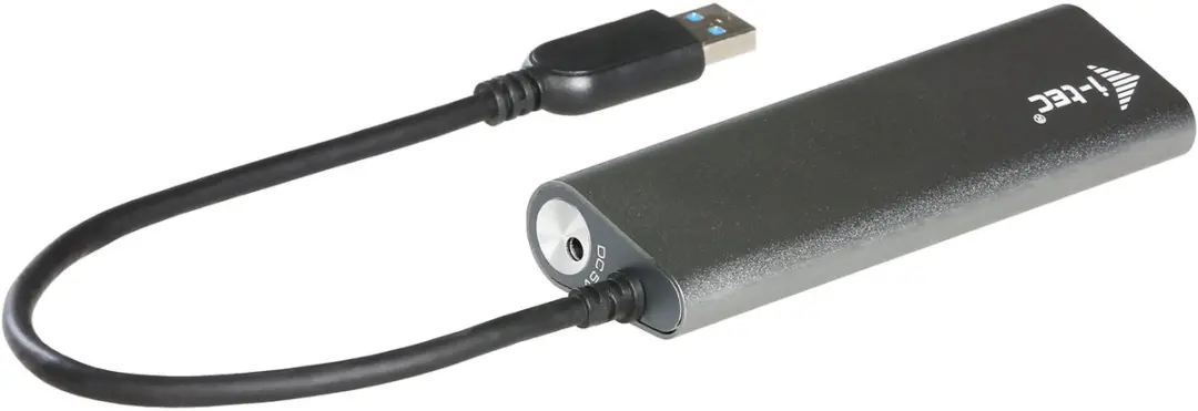 I-tec U3HUB448 USB Hub 4 Poorten - Grijs