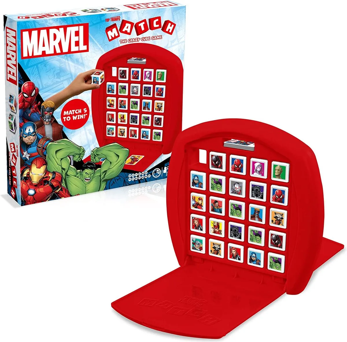 Winning Moves Marvel Match 5-op-rij Bordspel