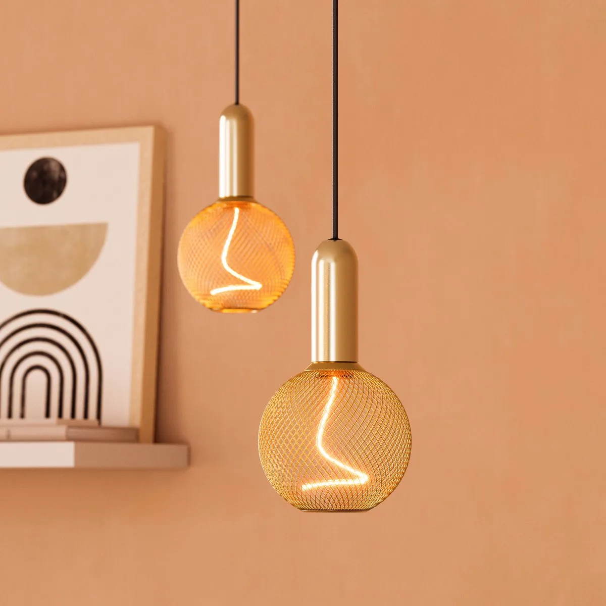 LEDVANCE Vintage 1906 Hanglamp E27 - Goud