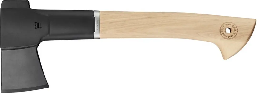 Fiskars Norden Houten Bijl N7 386mm - Hickory - Zwart