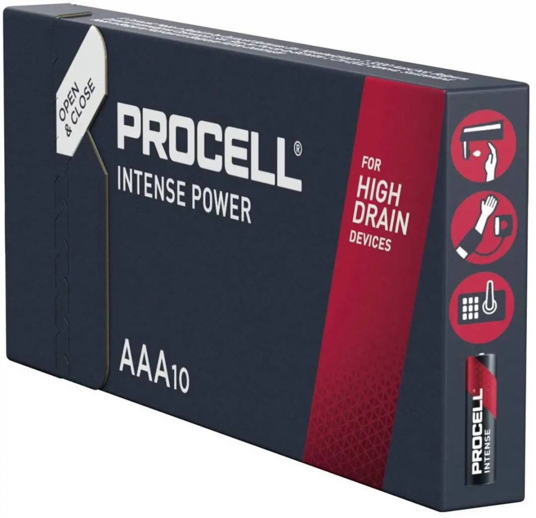 Procell Intense LR3 AAA Batterijen - 10 Stuks