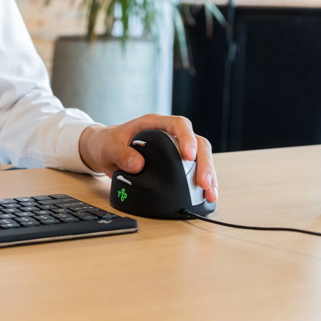 R-Go HE RGOHELELA Ergonomische Muis - Linkshandig - 5 Knoppen - afbeelding 6 van 6