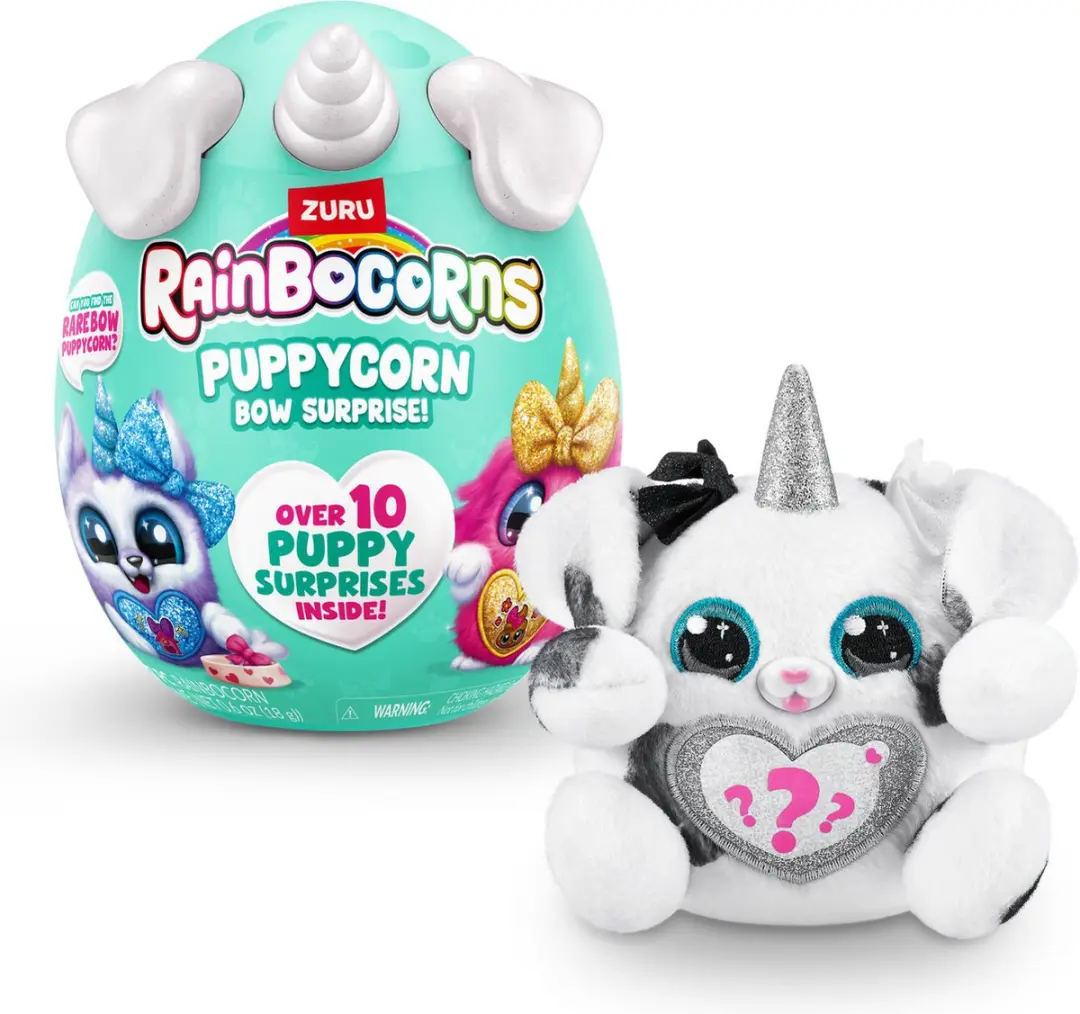 Zuru Rainbocorns Puppycorn Bow Surprise Knuffel