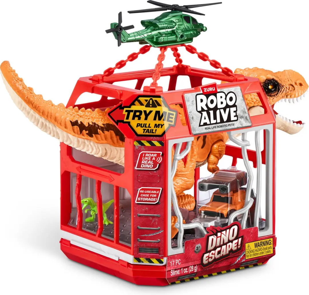 Zuru Robo Alive Dino Escape Speelfiguur - Multicolor - afbeelding 6 van 6
