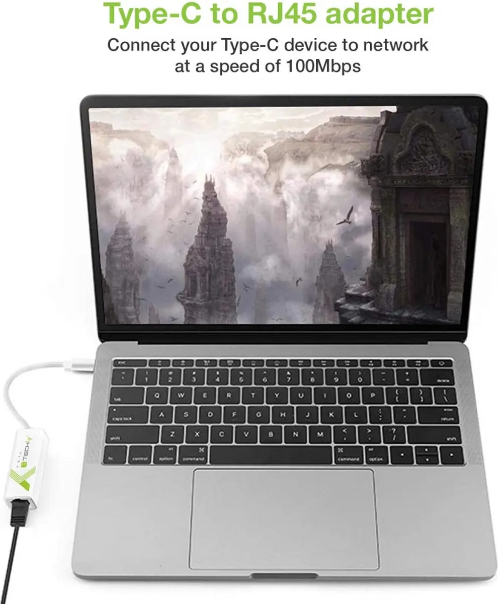 Techly IADAP USB31-ETGIGA3 Netwerkkaart Ethernet 5000 Mbit/s - Wit