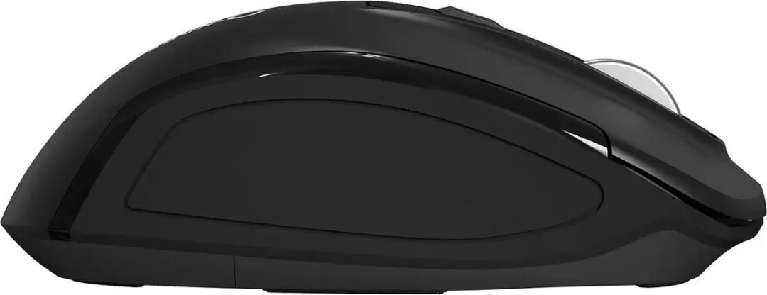 Qware Office QW PCM-220 Draadloze Muis - Multiconnect - 800-1600 DPI - Zwart