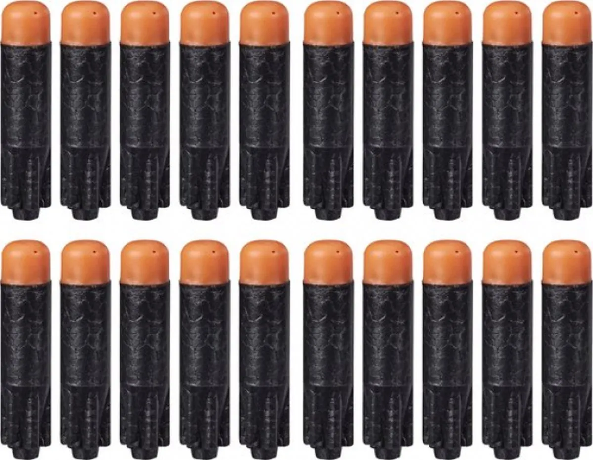 Nerf Ultra 20 Dart Refill E6600EU6 - Zwart/Oranje