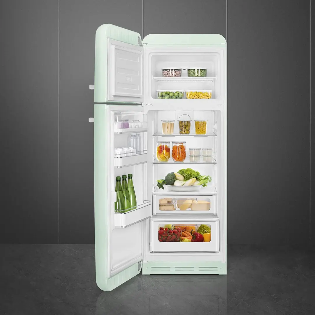 Smeg FAB30LPG6 Koel-Vriescombinatie Vrijstaand 294L - Groen