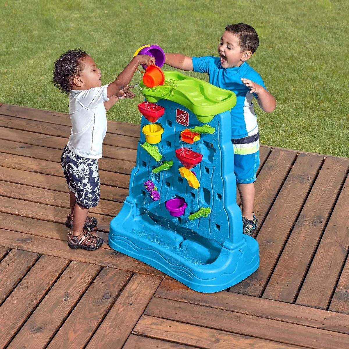 Step2 Waterfall Discovery Watertafel 862199 - Blauw/Groen
