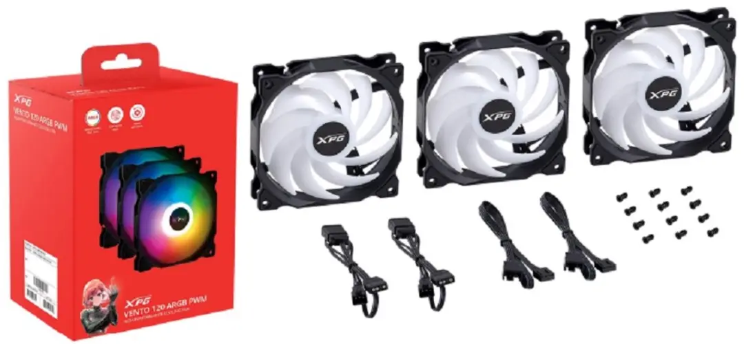XPG VENTO 120 ARGB 3x Ventilatoren