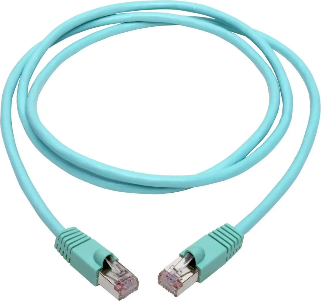 Tripp Lite N262-005-AQ Netwerkkabel Cat6a 1,52m - Aqua