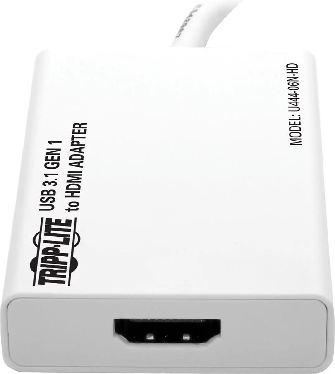 Tripp Lite U444-06N-HD USB 3.1 naar HDMI Adapter - Wit