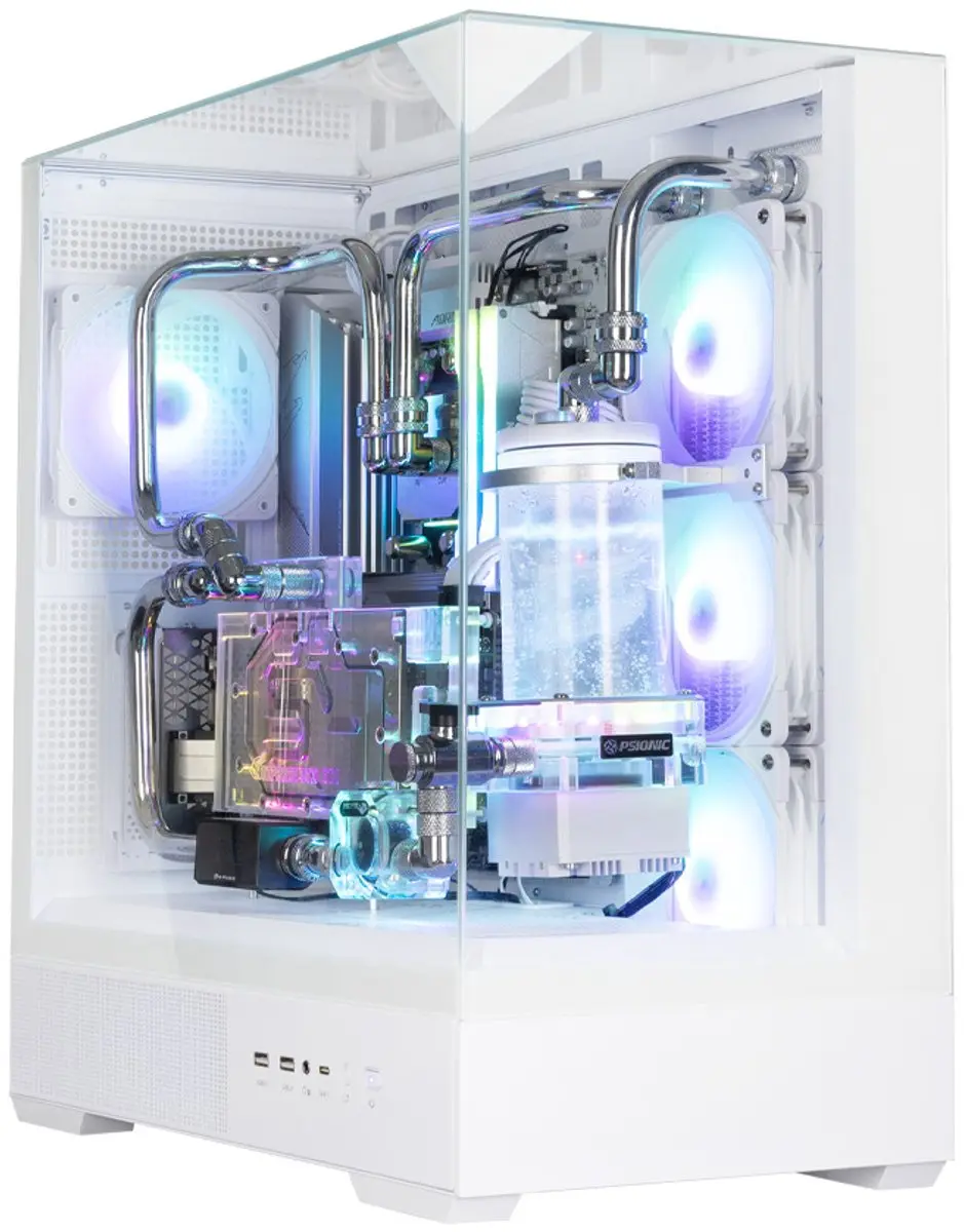Zalman P40 Prism Plus Midi Tower - Wit