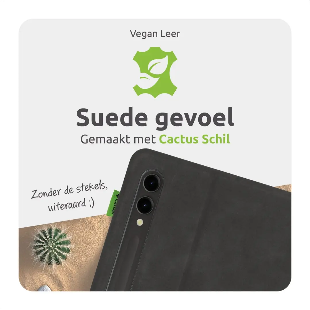 Gecko Covers Cactus Cover V11CB01C01 - Samsung Tab S10 Plus - Zwart