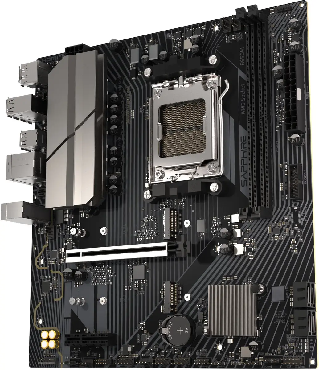 Sapphire B650M-E Moederbord - Micro ATX - AMD B650
