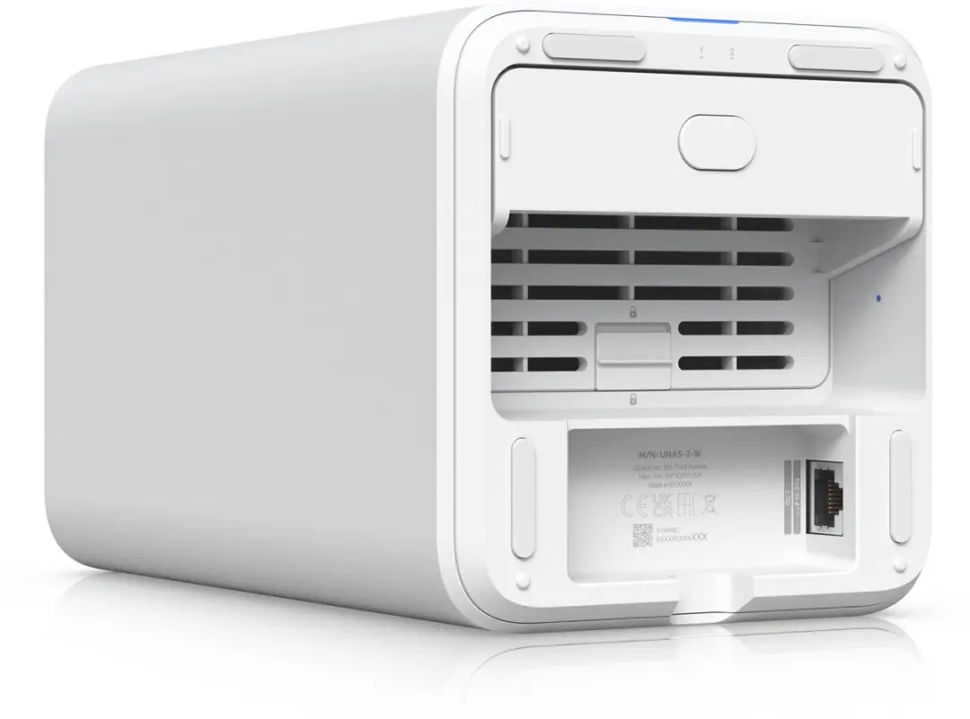 Ubiquiti UNAS-2 NAS - 2 Sloten - Wit