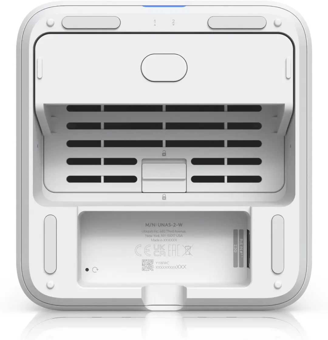 Ubiquiti UNAS-2 NAS - 2 Sloten - Wit