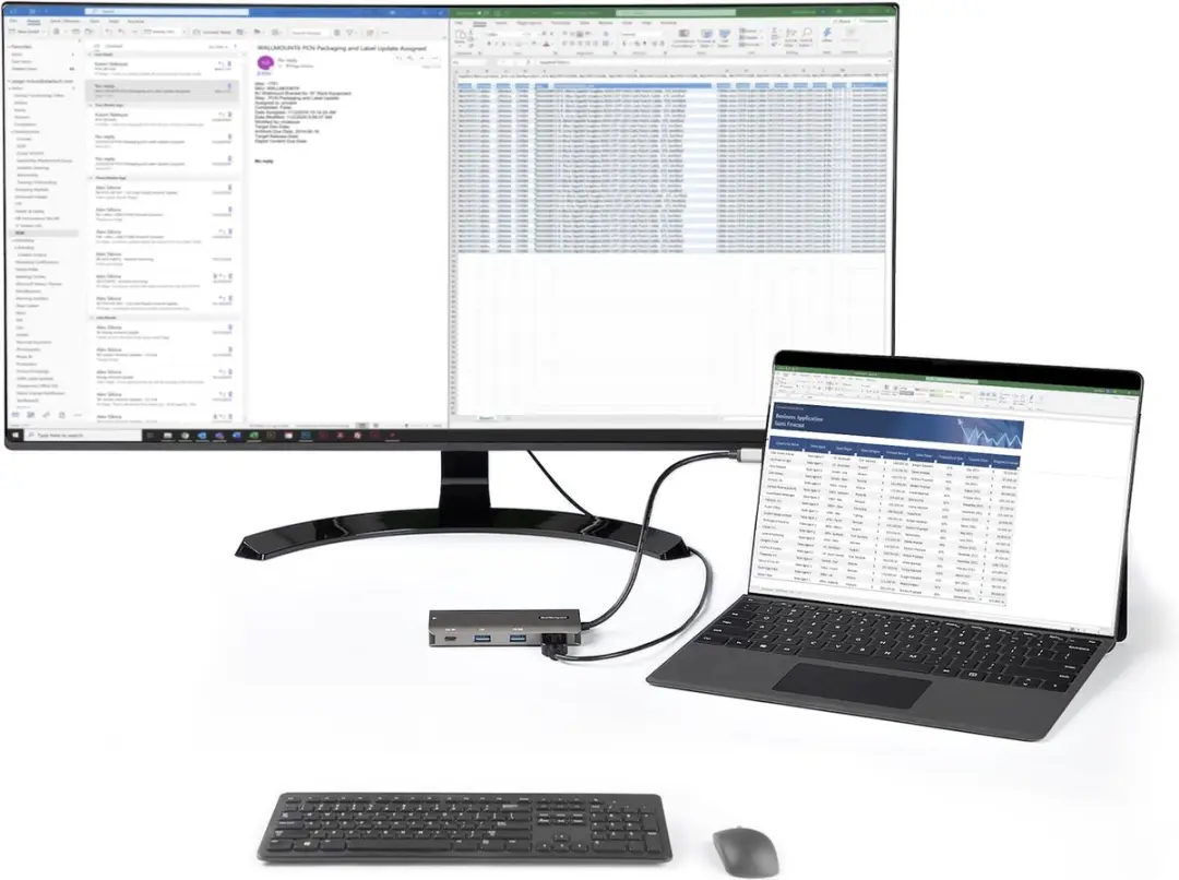 Startech DKT31CHPDL USB Hub - Metaal