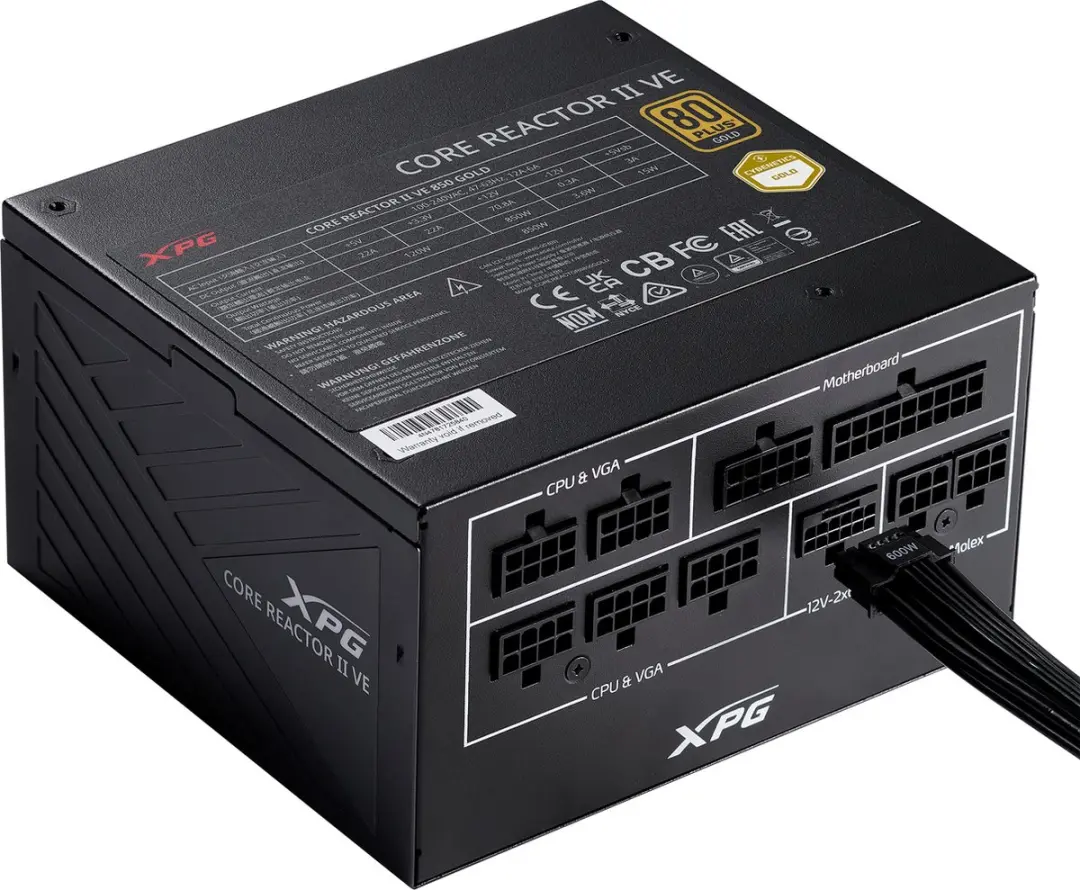 ADATA XPG CoreReactor II VE 850W Voeding