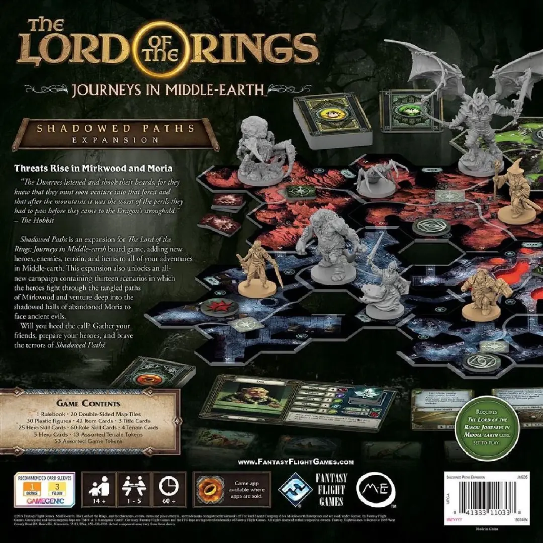 Lord of the Rings Journeys in Middle-Earth FFGJME05 Bordspel