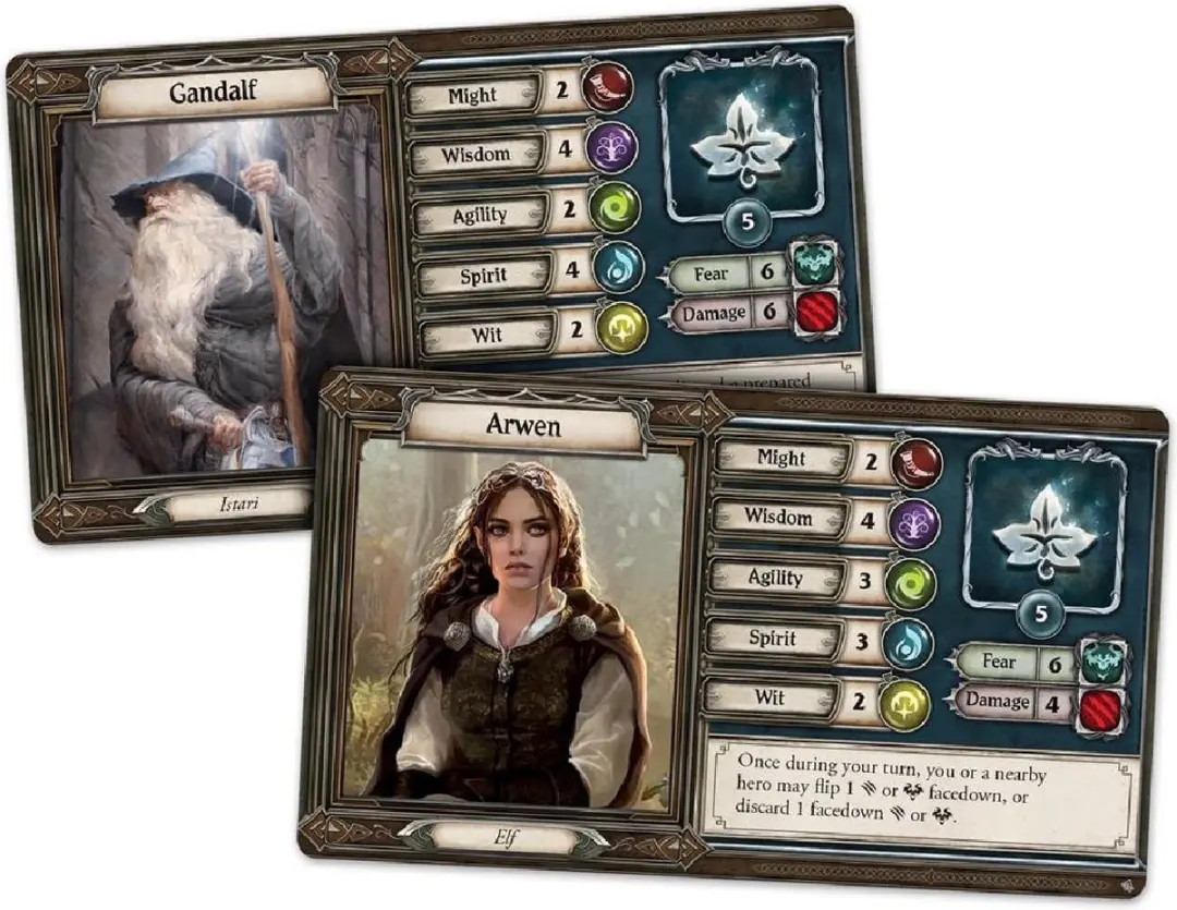 Lord of the Rings Journeys in Middle-Earth FFGJME05 Bordspel - 1-5 Spelers