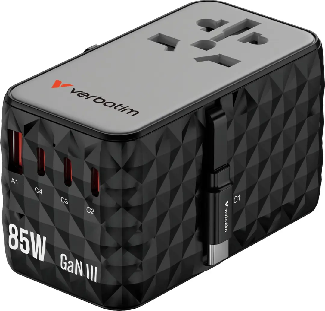 Verbatim 3xUSB-C PD 85W Adapter