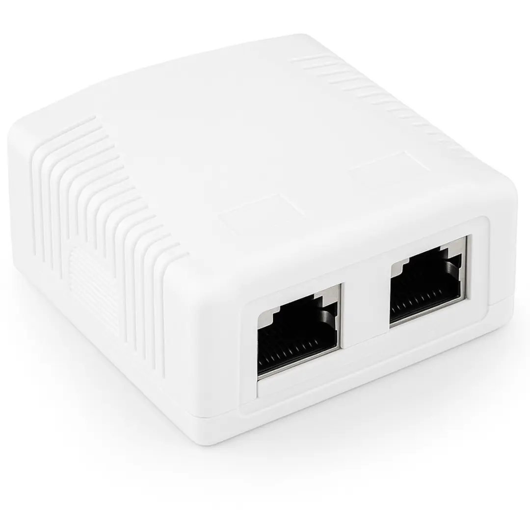 Cablexpert CAT6 FTP LAN-opbouwdoos 2-poorts