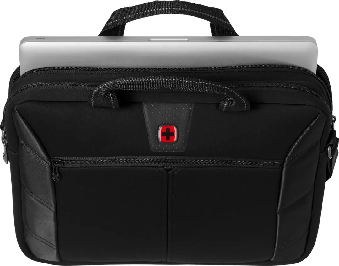 Wenger Sherpa Laptoptas 16 inch - 6 Vakken - Zwart