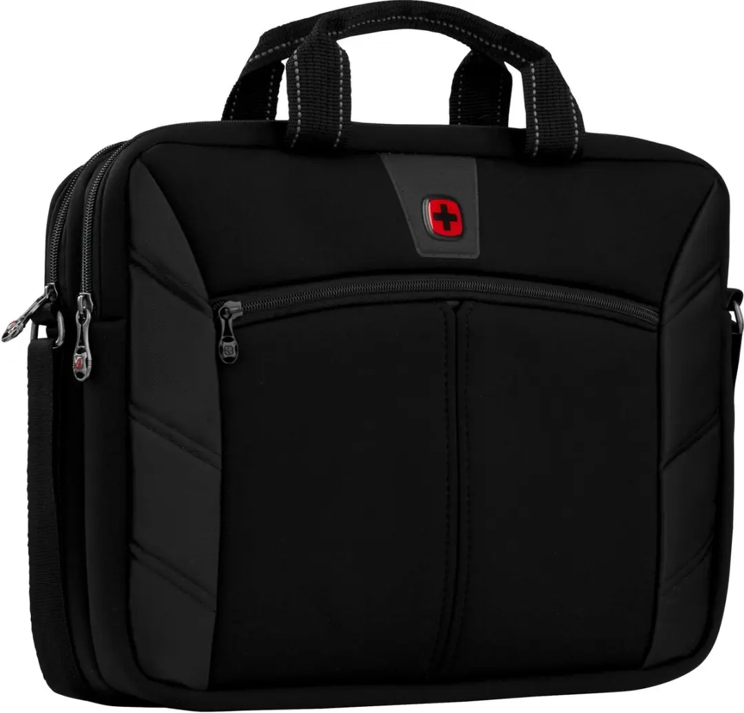 Wenger Sherpa Laptoptas 16 inch - 6 Vakken - Zwart