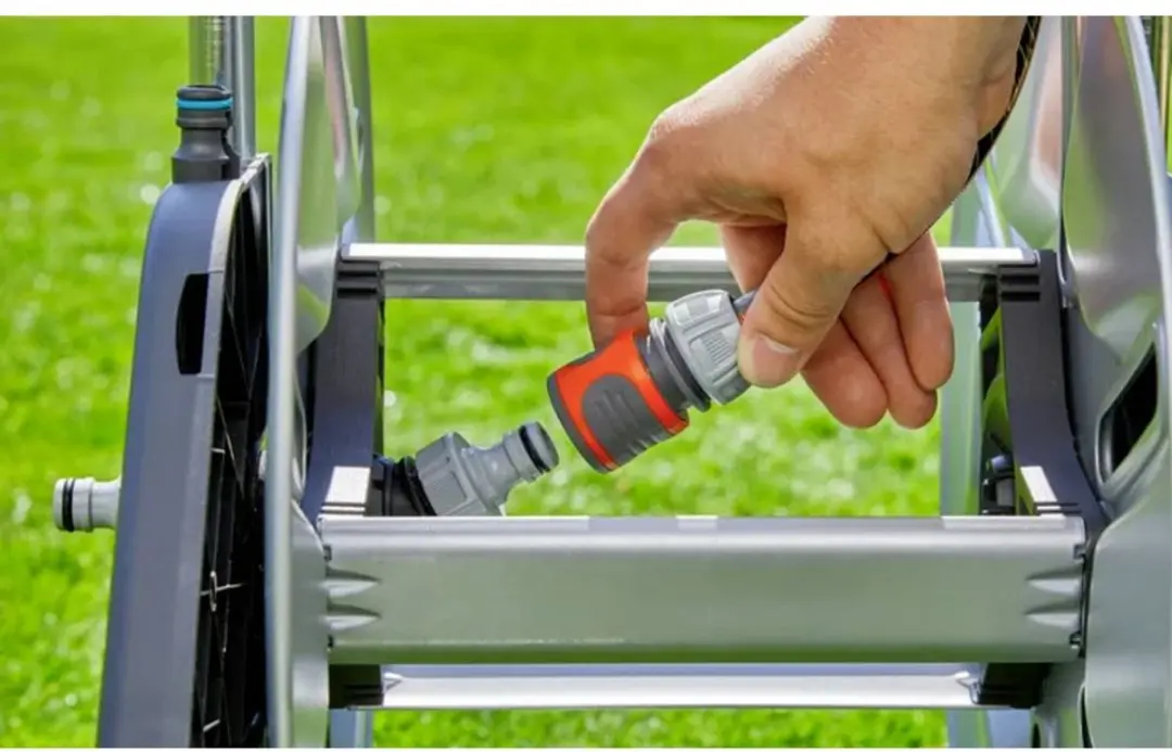 Gardena CleverRoll L Easy Slangwagen 100m - Grijs - afbeelding 6 van 6