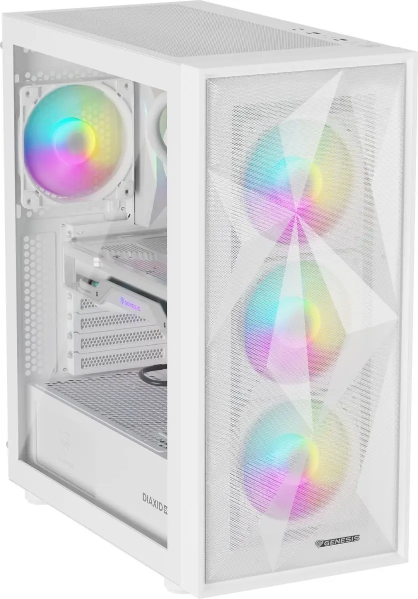 Genesis Diaxid 605 ARGB Midtower - Wit