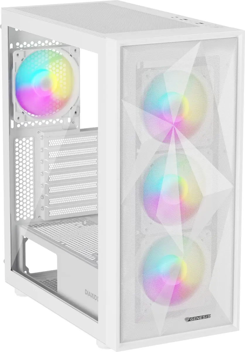 Genesis Diaxid 605 ARGB Midtower - Wit