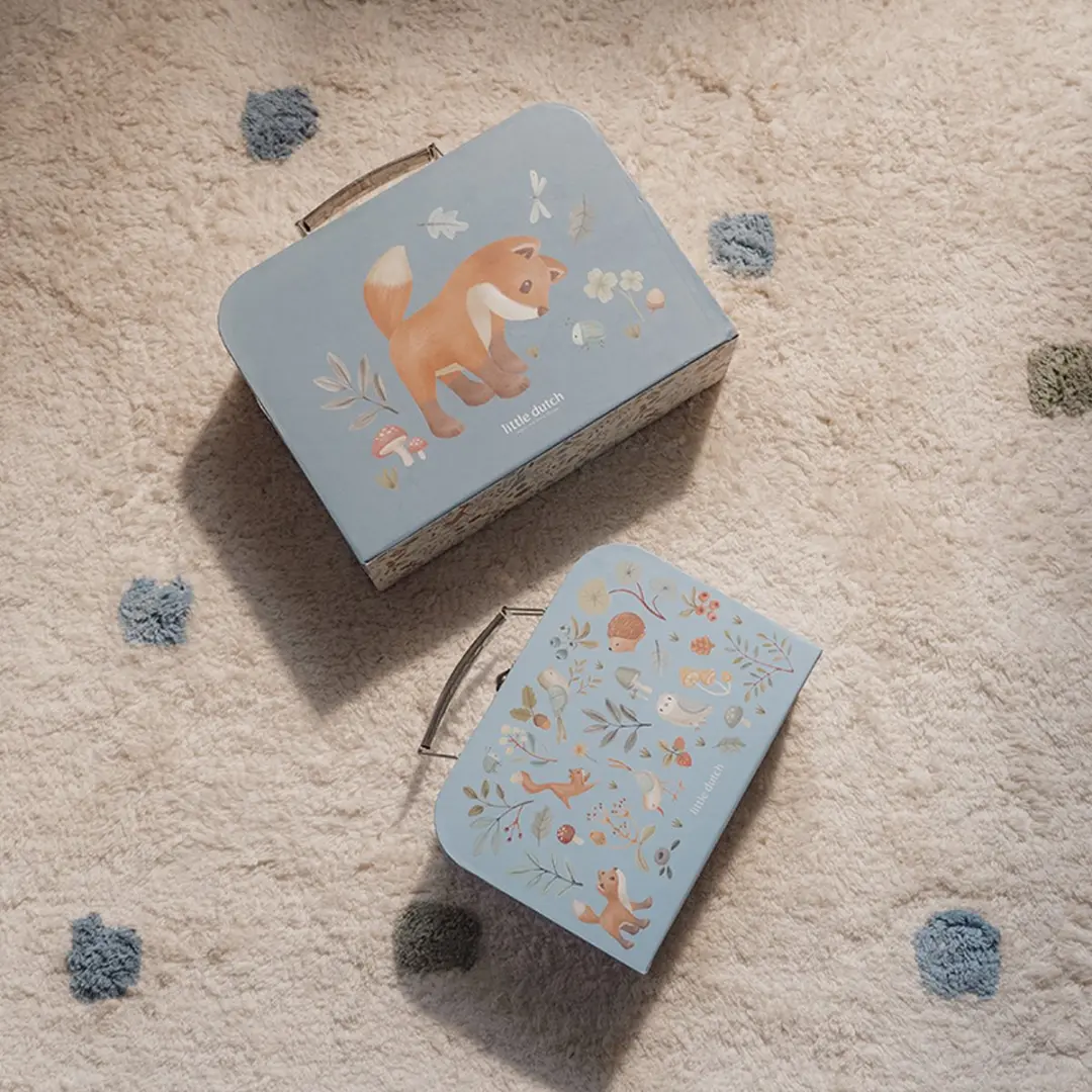 Little Dutch Koffertjes Forest Friends - Blauw - afbeelding 5 van 6