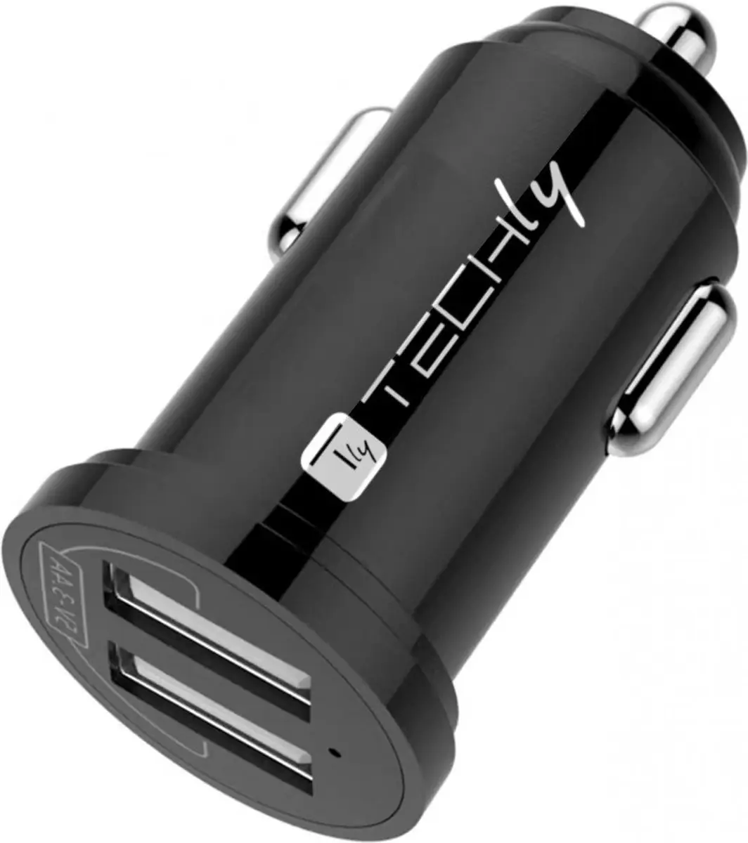 Techly IUSB2-CAR5-A48 Universele Auto Oplader 24W