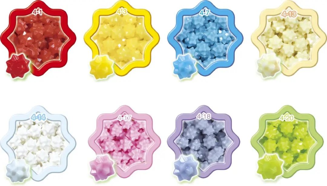 Aquabeads Navulling Sterrenparels - 800 Stuks Multikleur