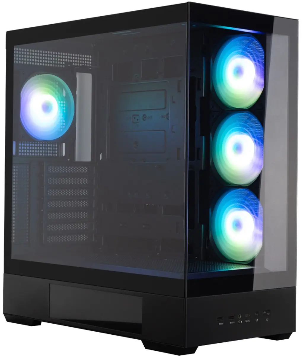 Zalman P40 DS Midi Tower - Zwart