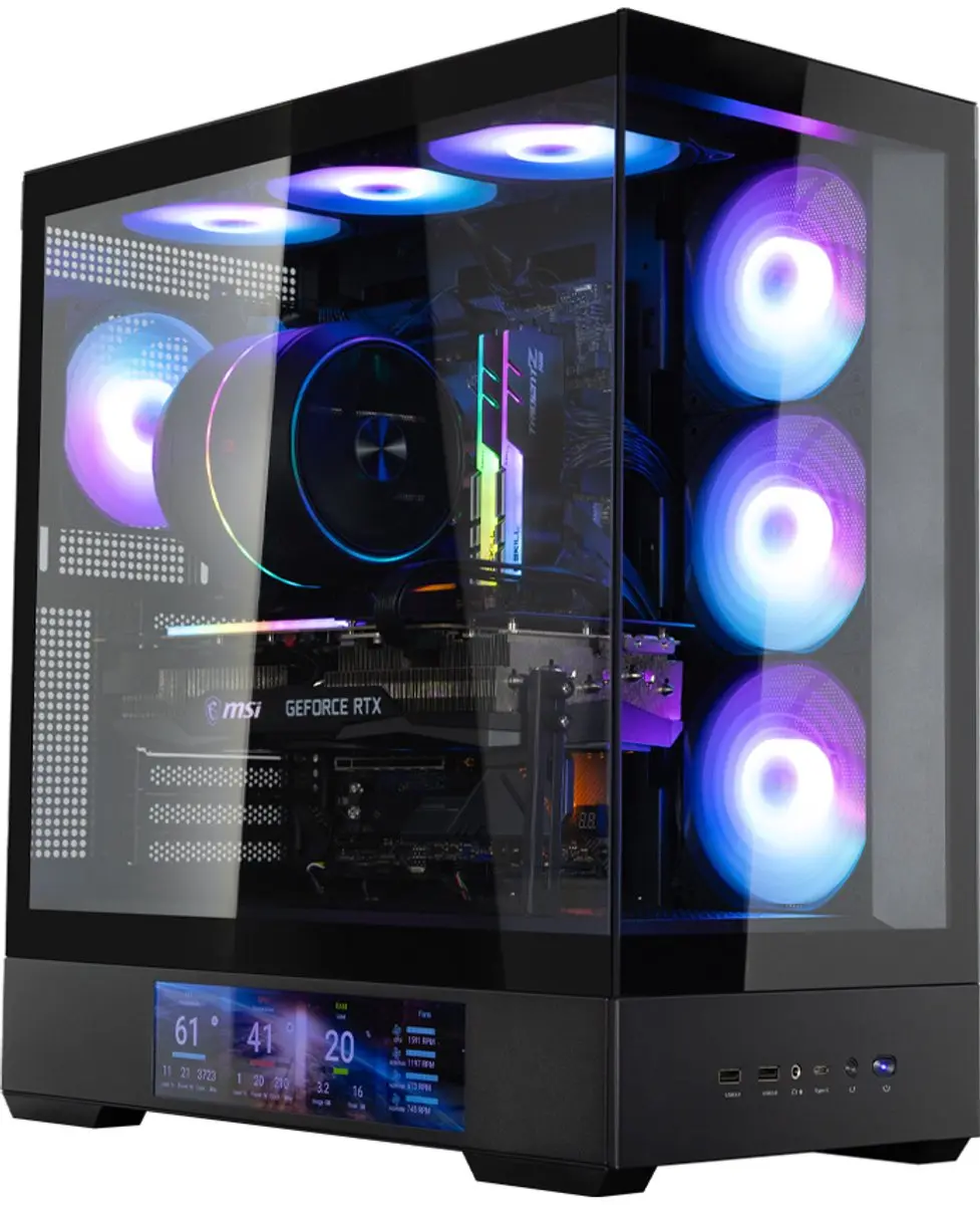 Zalman P40 DS Midi Tower - Zwart