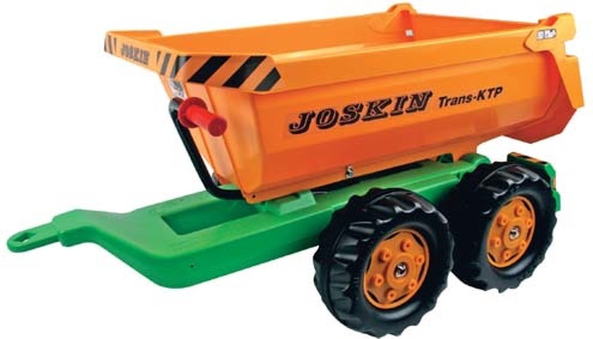Rolly Toys Joskin Aanhanger - Halfpipe Trailer voor 3+ jaar - 89x43x44 cm
