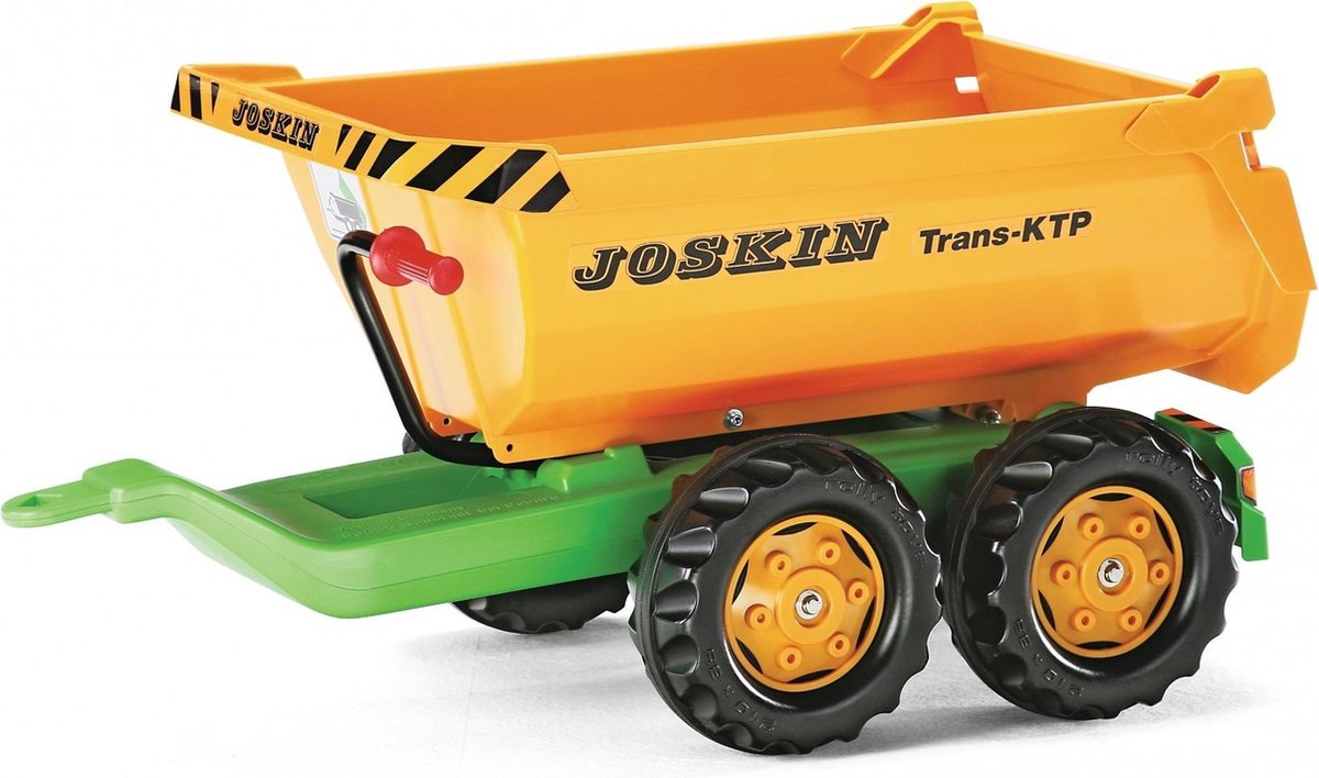Rolly Toys Joskin Aanhanger - Halfpipe Trailer voor 3+ jaar - 89x43x44 cm