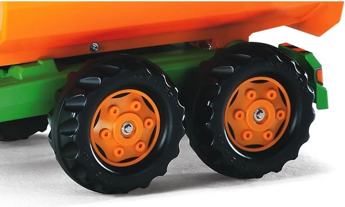 Rolly Toys Joskin Halfpipe Aanhanger 89x43x44cm - Oranje
