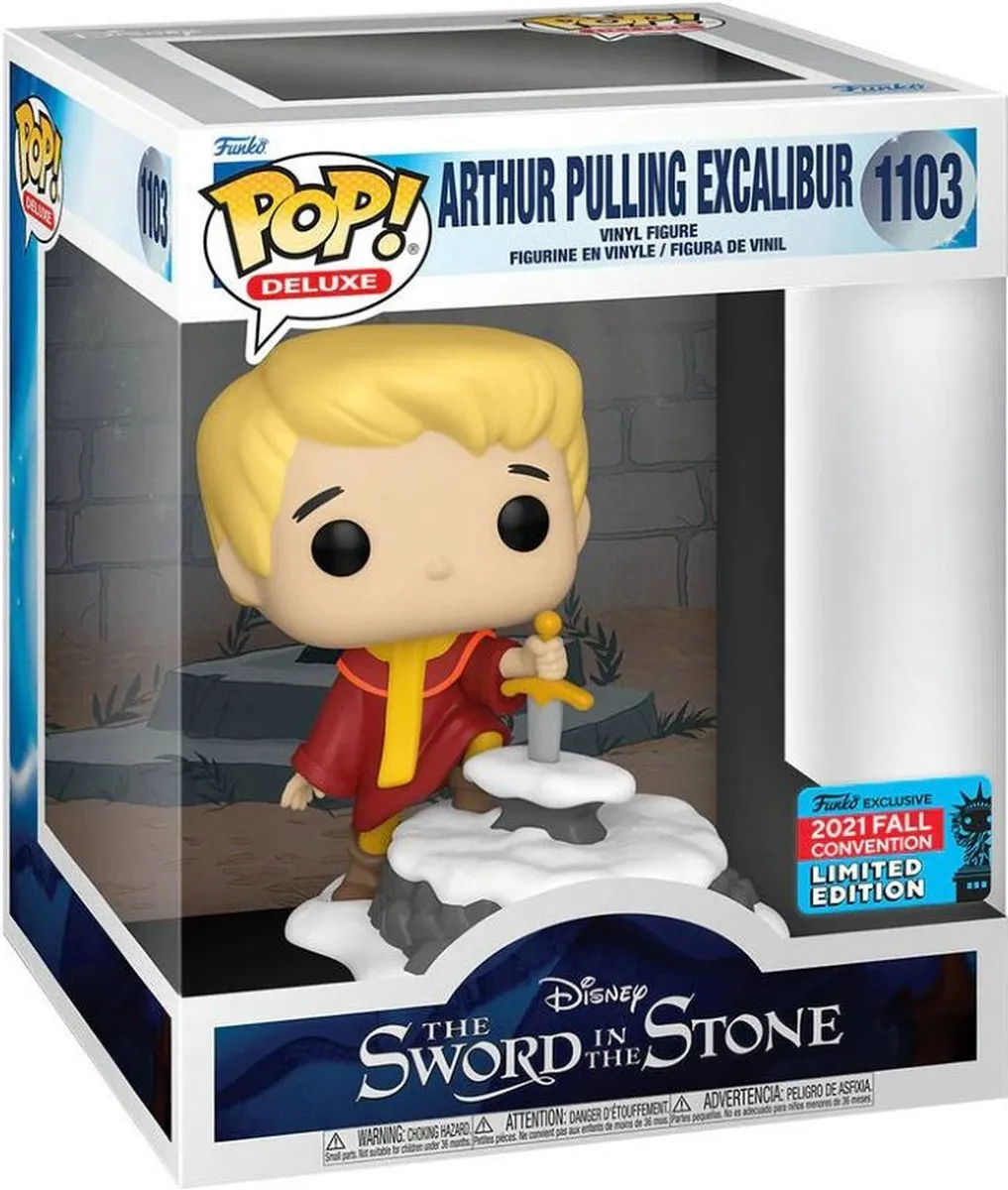 Funko Pop! Disney Arthur Excalibur Deluxe