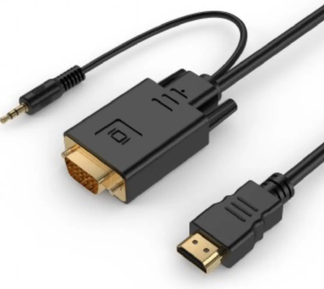 Cablexpert HDMI naar VGA + 3,5mm Jack Kabel 1,8m