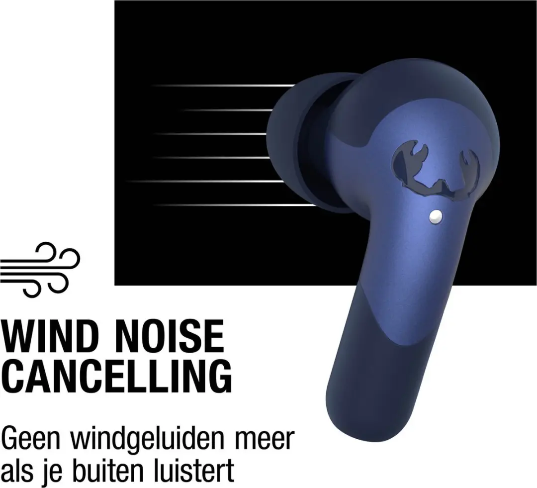 Fresh 'n Rebel Twins Ace Oordopjes - Active Noise Cancelling - 34 uur - True Blue - afbeelding 6 van 6
